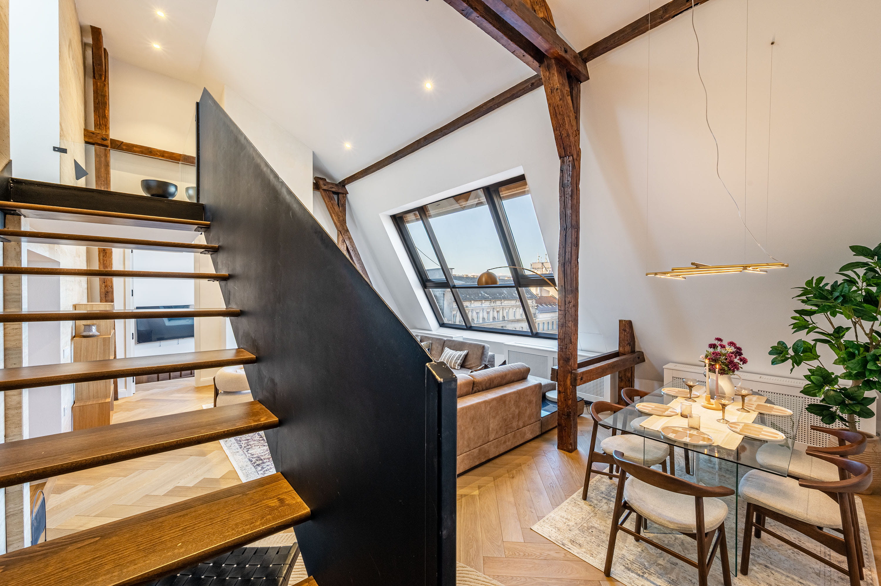 Modern penthouse belsőépítészeti tervezés - Art Mirror